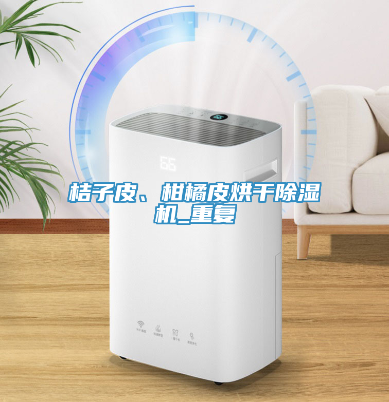 桔子皮、柑橘皮烘干除濕機_重復