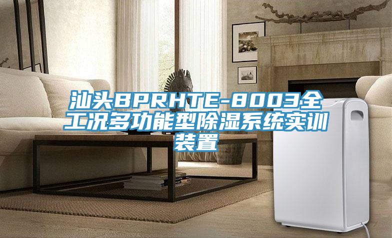 汕頭BPRHTE-8003全工況多功能型除濕系統實訓裝置