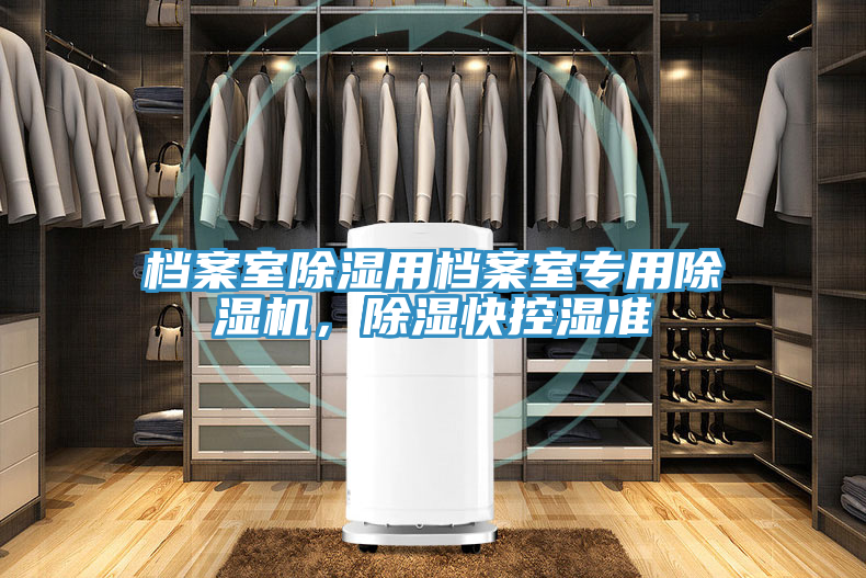 檔案室除濕用檔案室專用除濕機，除濕快控濕準