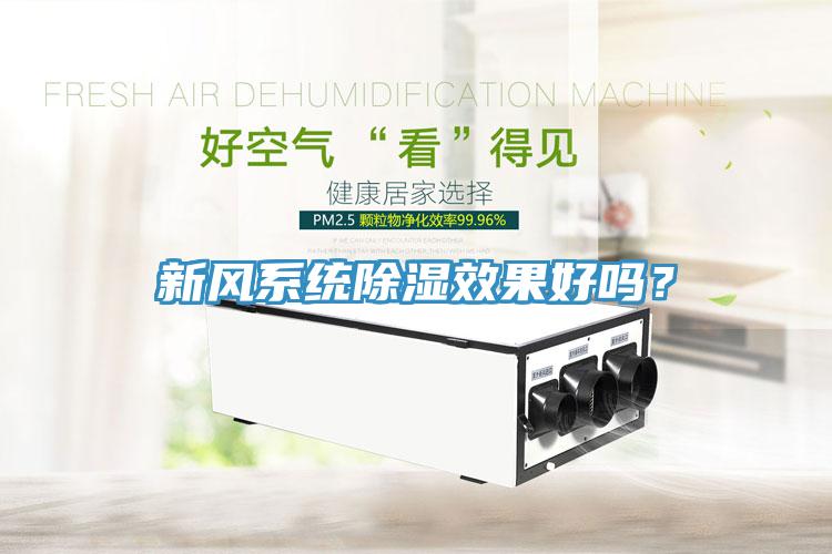 新風(fēng)系統(tǒng)除濕效果好嗎？
