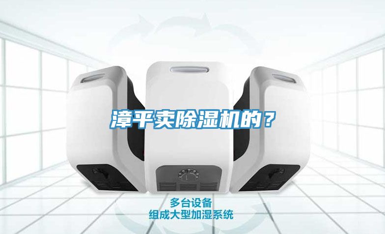 漳平賣除濕機的？