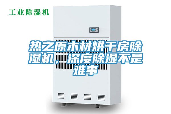熱之原木材烘干房除濕機，深度除濕不是難事