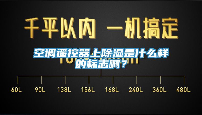 空調遙控器上除濕是什么樣的標志啊？