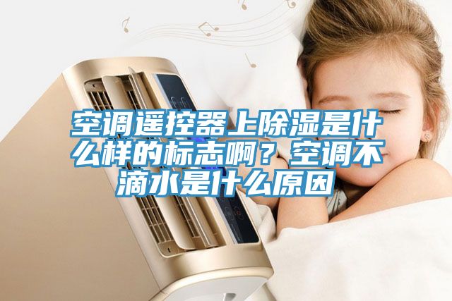 空調遙控器上除濕是什么樣的標志啊？空調不滴水是什么原因