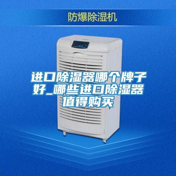 進(jìn)口除濕器哪個牌子好_哪些進(jìn)口除濕器值得購買