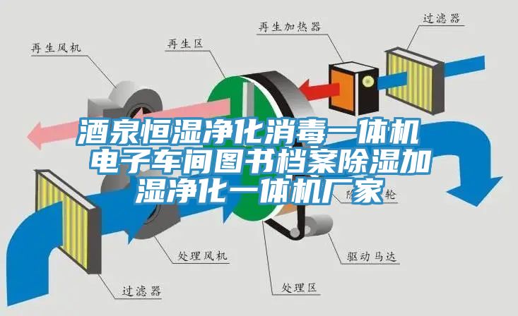 酒泉恒濕凈化消毒一體機 電子車間圖書檔案除濕加濕凈化一體機廠家