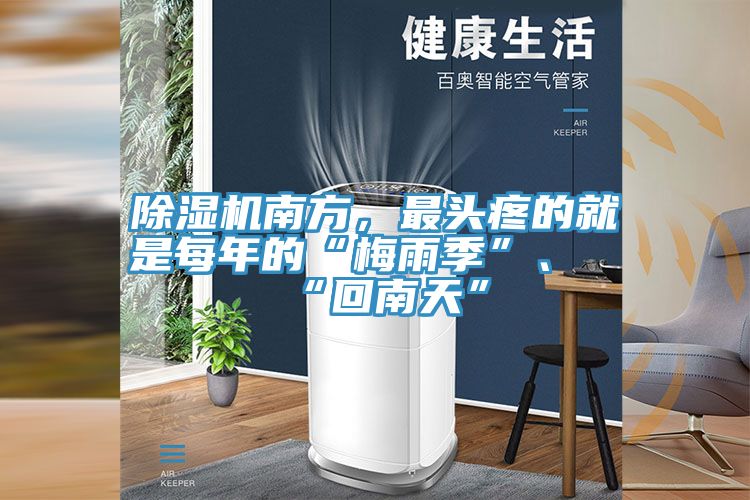 除濕機南方，最頭疼的就是每年的“梅雨季”、“回南天”