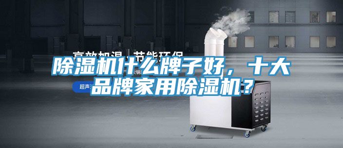 除濕機什么牌子好，十大品牌家用除濕機？