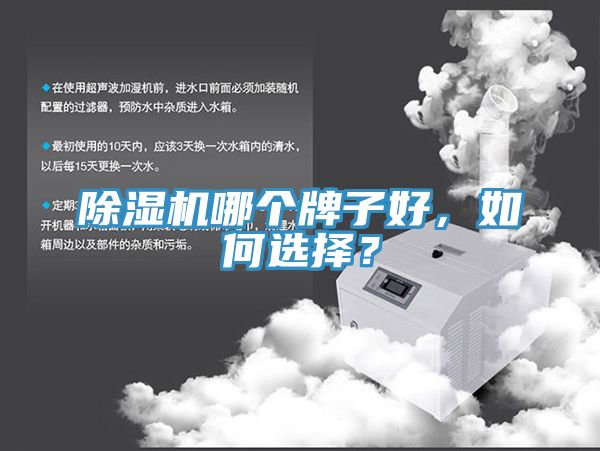 除濕機(jī)哪個牌子好，如何選擇？