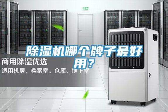 除濕機哪個牌子最好用？