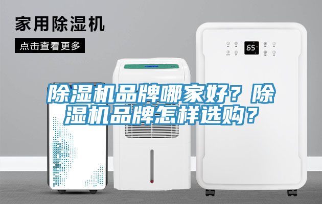 除濕機品牌哪家好？除濕機品牌怎樣選購？