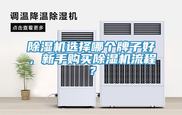 除濕機選擇哪個牌子好，新手購買除濕機流程？