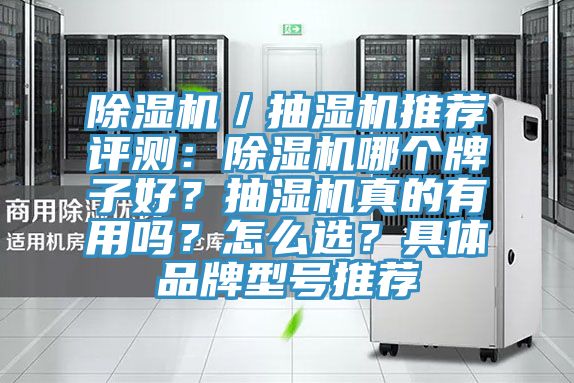 除濕機／抽濕機推薦評測：除濕機哪個牌子好？抽濕機真的有用嗎？怎么選？具體品牌型號推薦