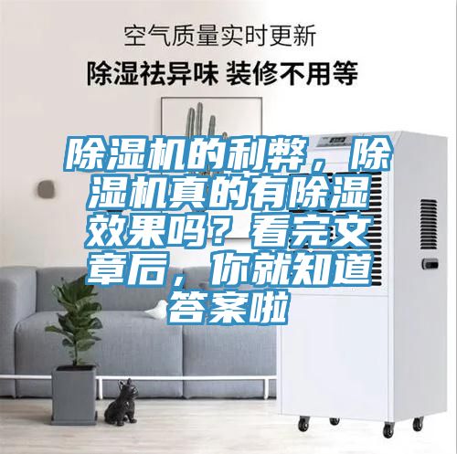 除濕機的利弊，除濕機真的有除濕效果嗎？看完文章后，你就知道答案啦